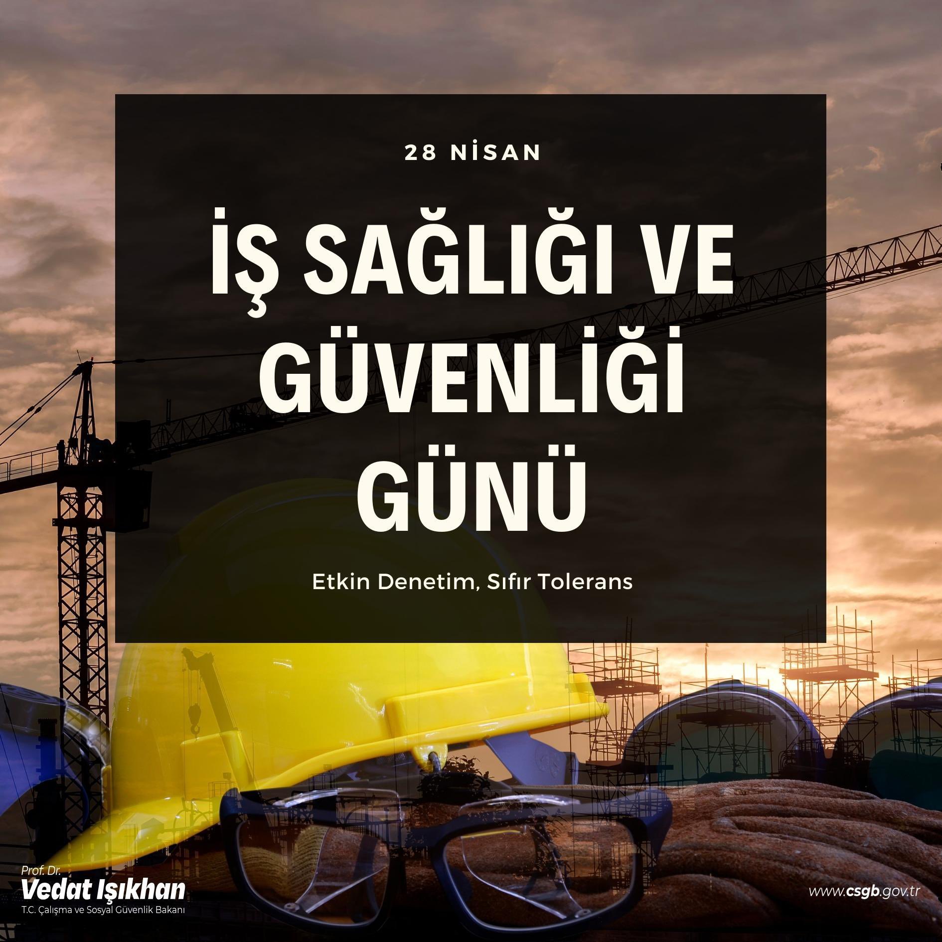 Bakan Işıkhan: 13 Bin İşyerine Denetim, 2 Milyon Çalışan İçin Sağlıklı Çalışma Koşulları