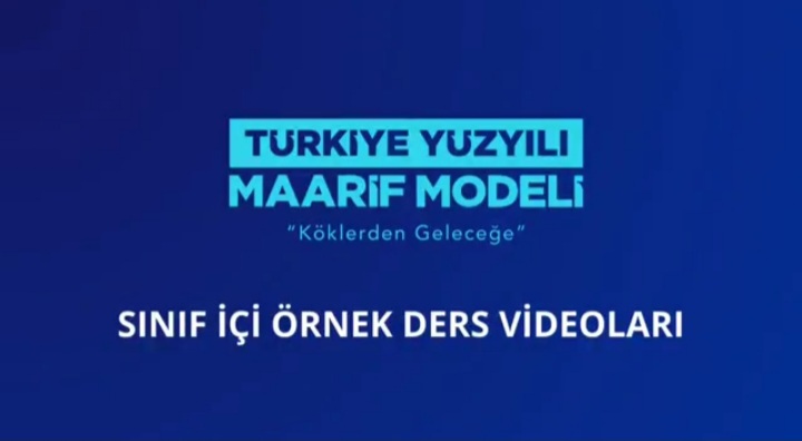 Türkiye Yüzyılı Eğitim Modeli İçin Sınıf İçi Ders Videoları Yayınlandı