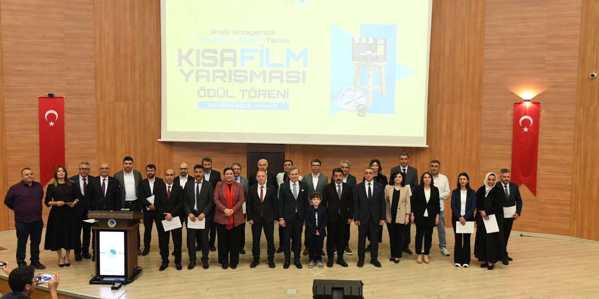 “Ahilik Anlayışında Meslek ve Ahlak” Kısa Film Yarışmasında Ödüller Sahiplerini Buldu