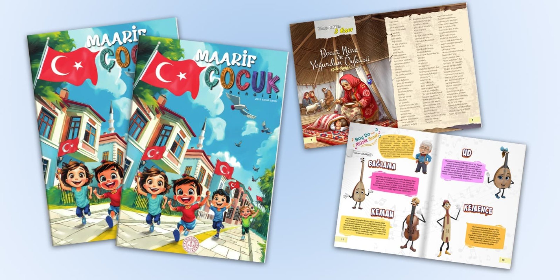 81 İlden Çocukların Hazırladığı Maarif Çocuk Dergisi Yayımlandı!