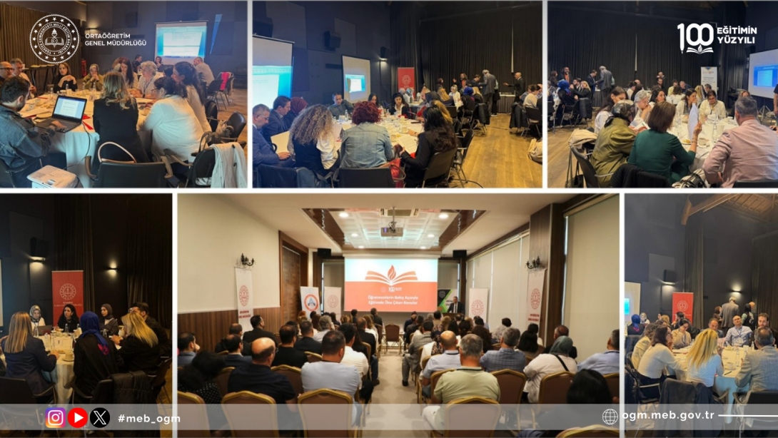 Öğretmenlerin Bakış Açısıyla Eğitimde Öne Çıkan Konular: Türkiye Yüzyılı Maarif Modeli Kapsamındaki Çalıştaylar Başladı
