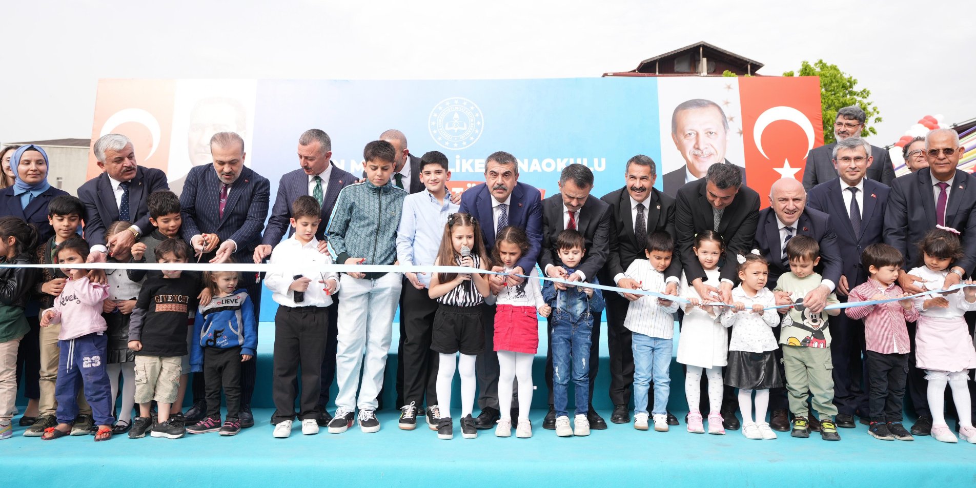 Milli Eğitim Bakanı Yusuf Tekin, Kocaeli Darıca'da Yeni Anaokulu Açılışına Katıldı