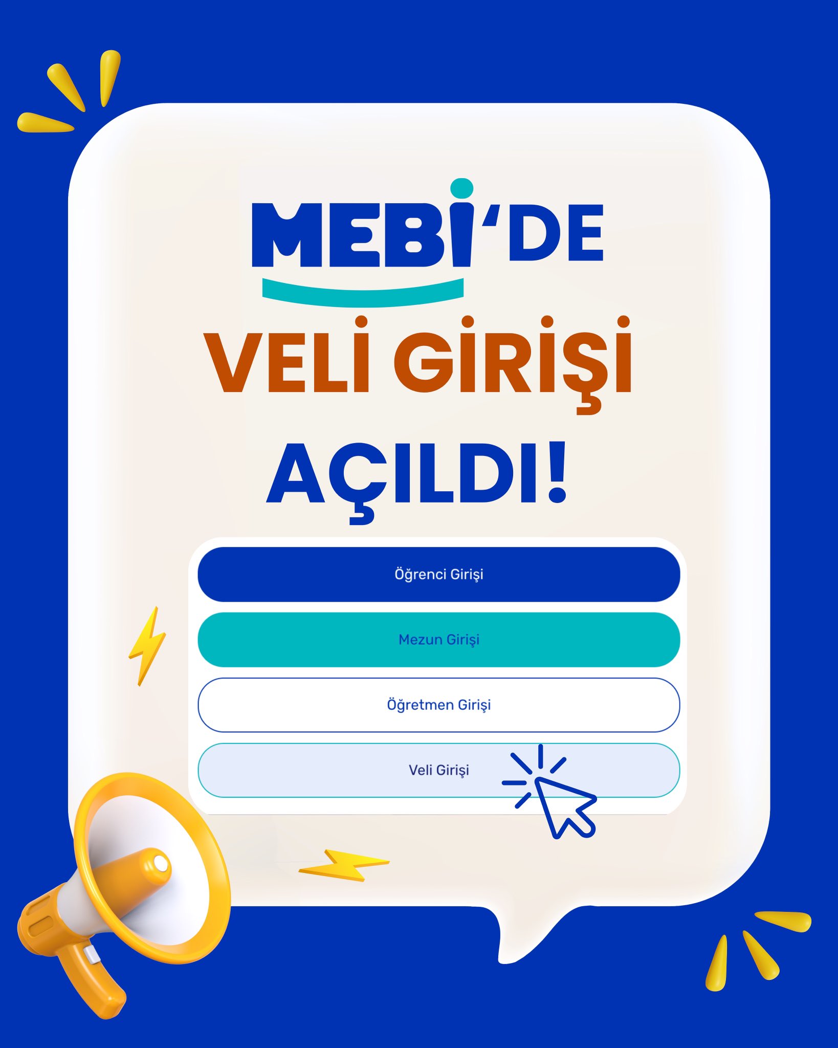MEBİ’de Veli Girişi Dönemi Başladı!