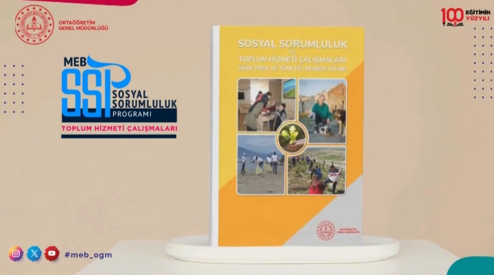 MEB’den Sosyal Sorumluluk Programına Rehber Kitap Desteği