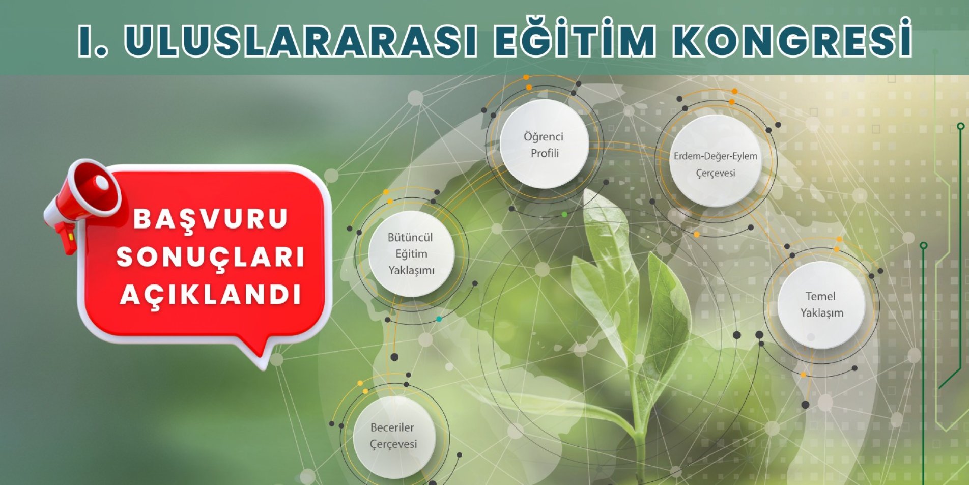 1. Uluslararası Eğitim Kongresi Başvuru Sonuçları Açıklandı! İşte Detaylar