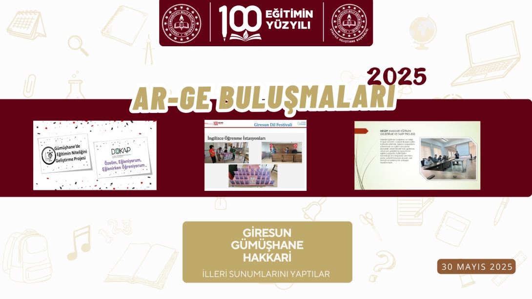 AR-GE Buluşmaları 2025'in 10. Etabı Giresun, Gümüşhane ve Hakkari'nin Katılımıyla Gerçekleştirildi