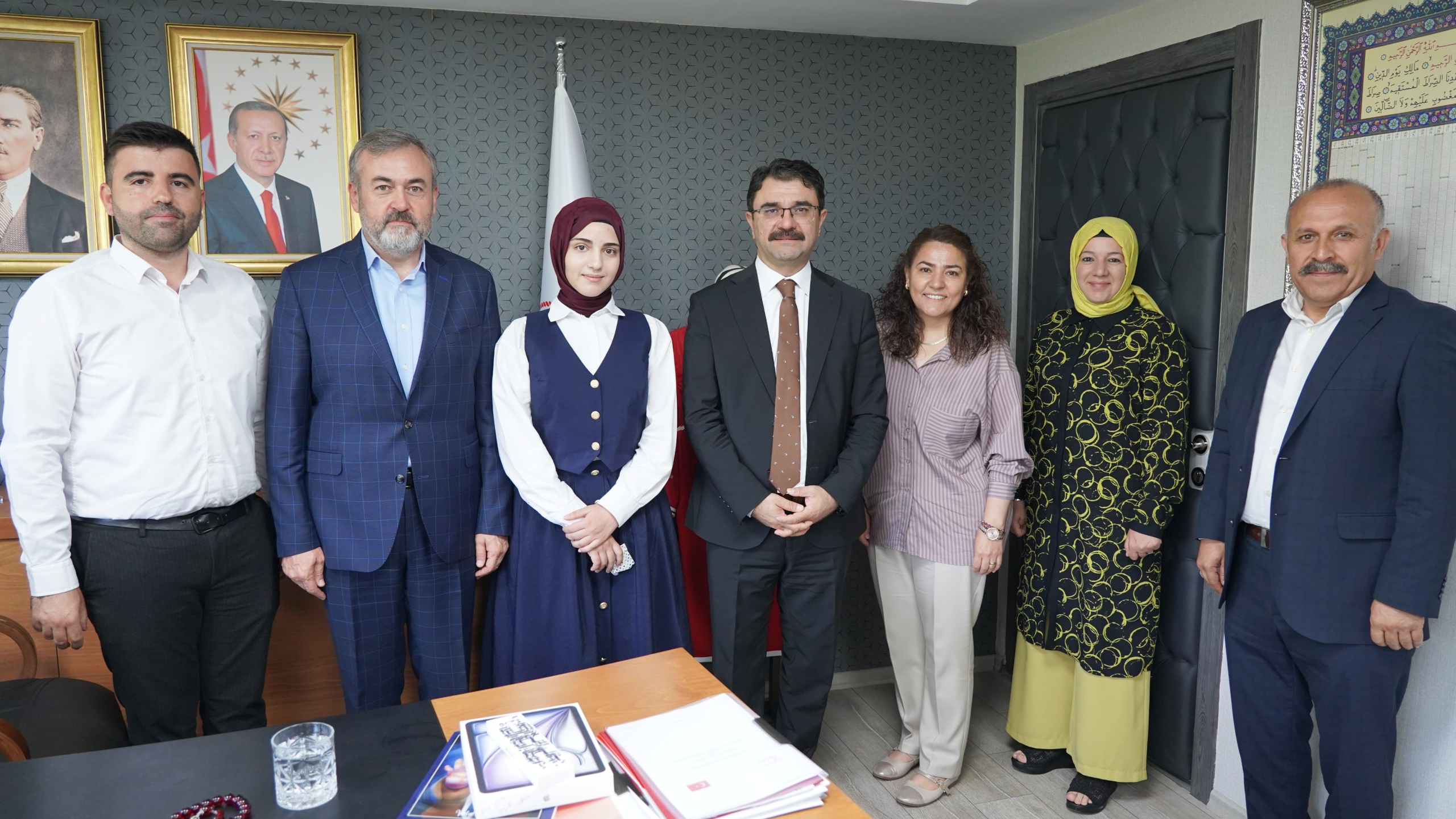 TÜBİTAK Türkiye İkincisi Öğrenci Din Öğretimi Genel Müdürlüğünü Ziyaret Etti