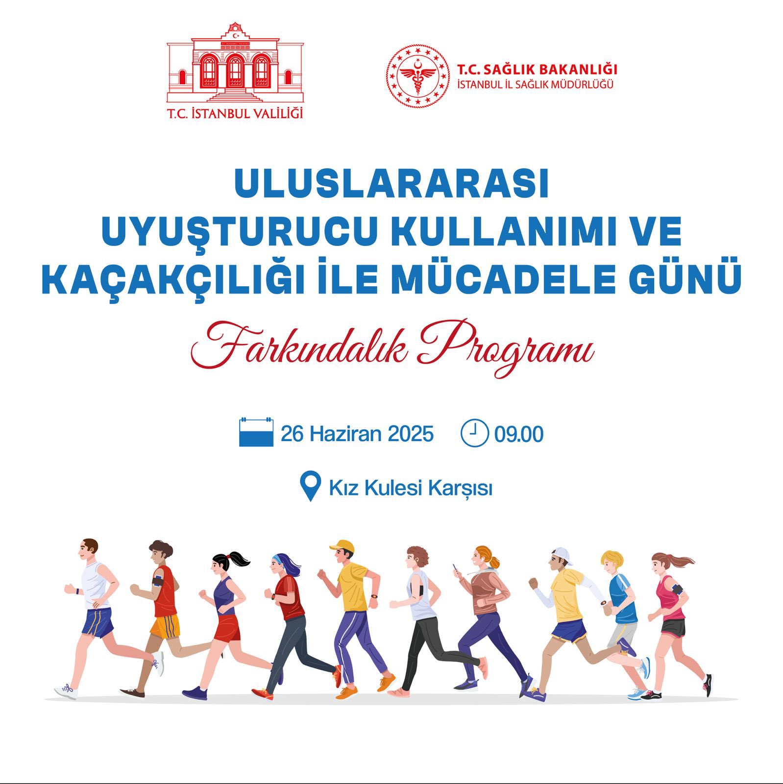 İstanbul’da Uyuşturucu ile Mücadele Kapsamında Yürüyüş Düzenlenecek