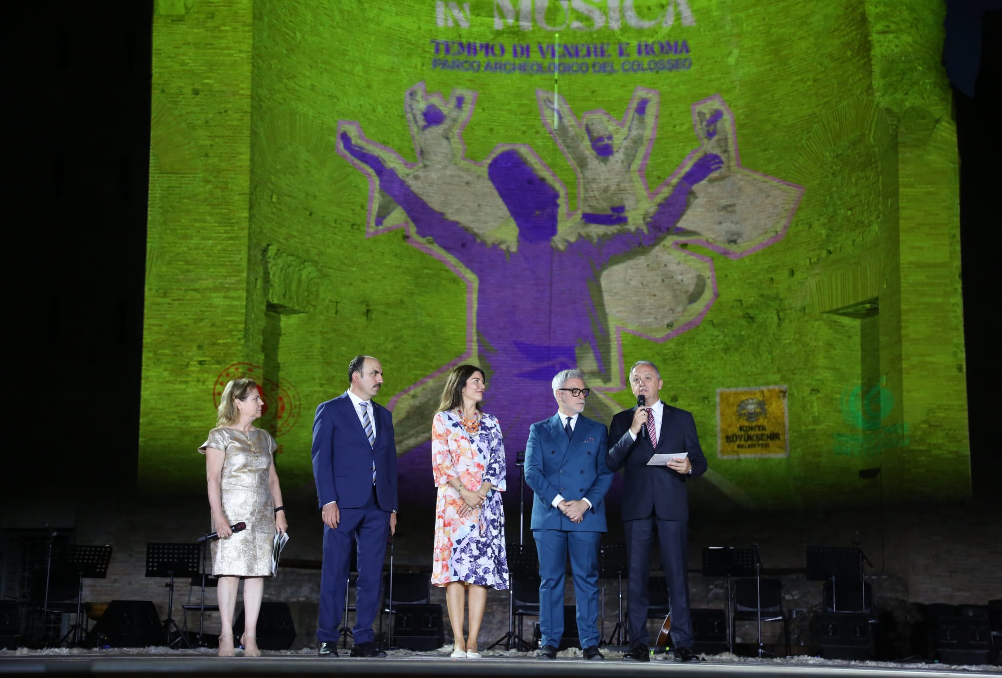 Mevlânâ'nın Evrensel Mesajı Roma Kolezyumu'nda Yankılandı