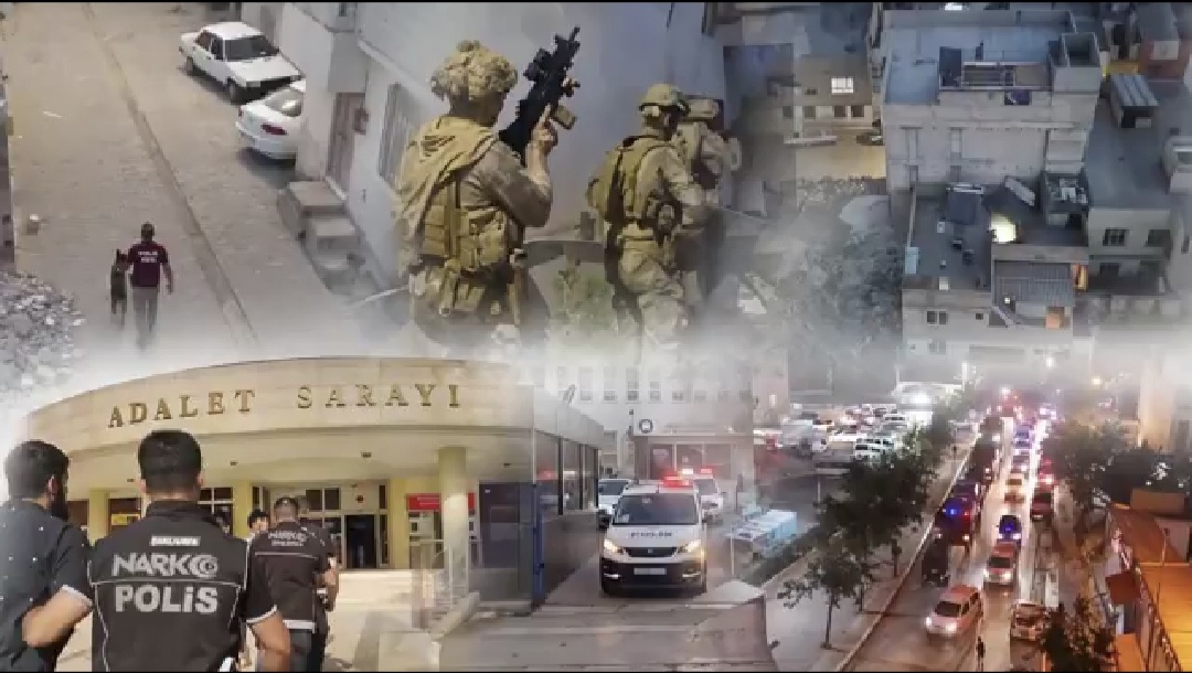 75 İlde Eş Zamanlı Uyuşturucu Operasyonu: 1 Ton Uyuşturucu Ele Geçirildi