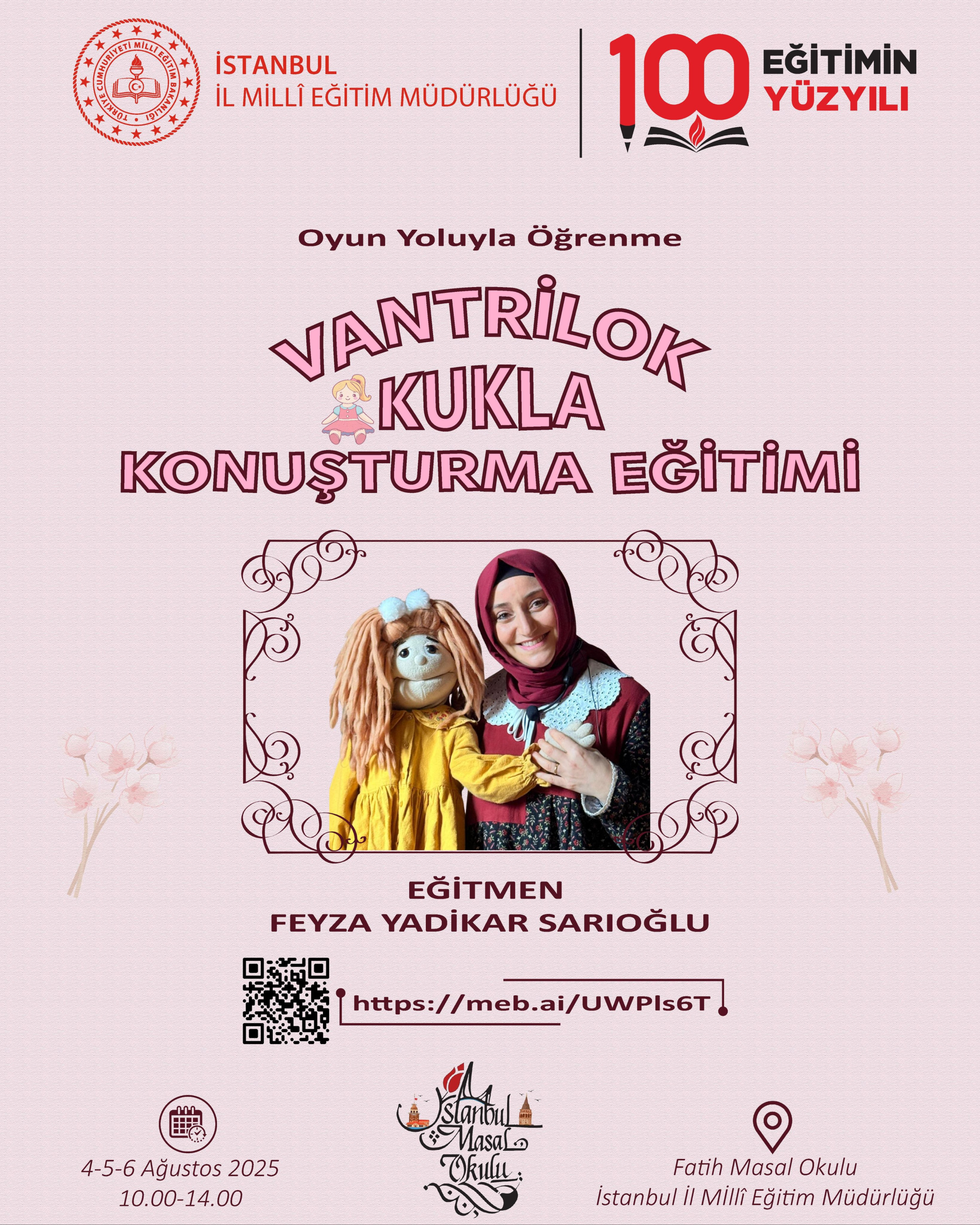 İstanbul İl MEM'den Öğretmenlere Özel "Vantrilok Kukla Konuşturma" Eğitimi