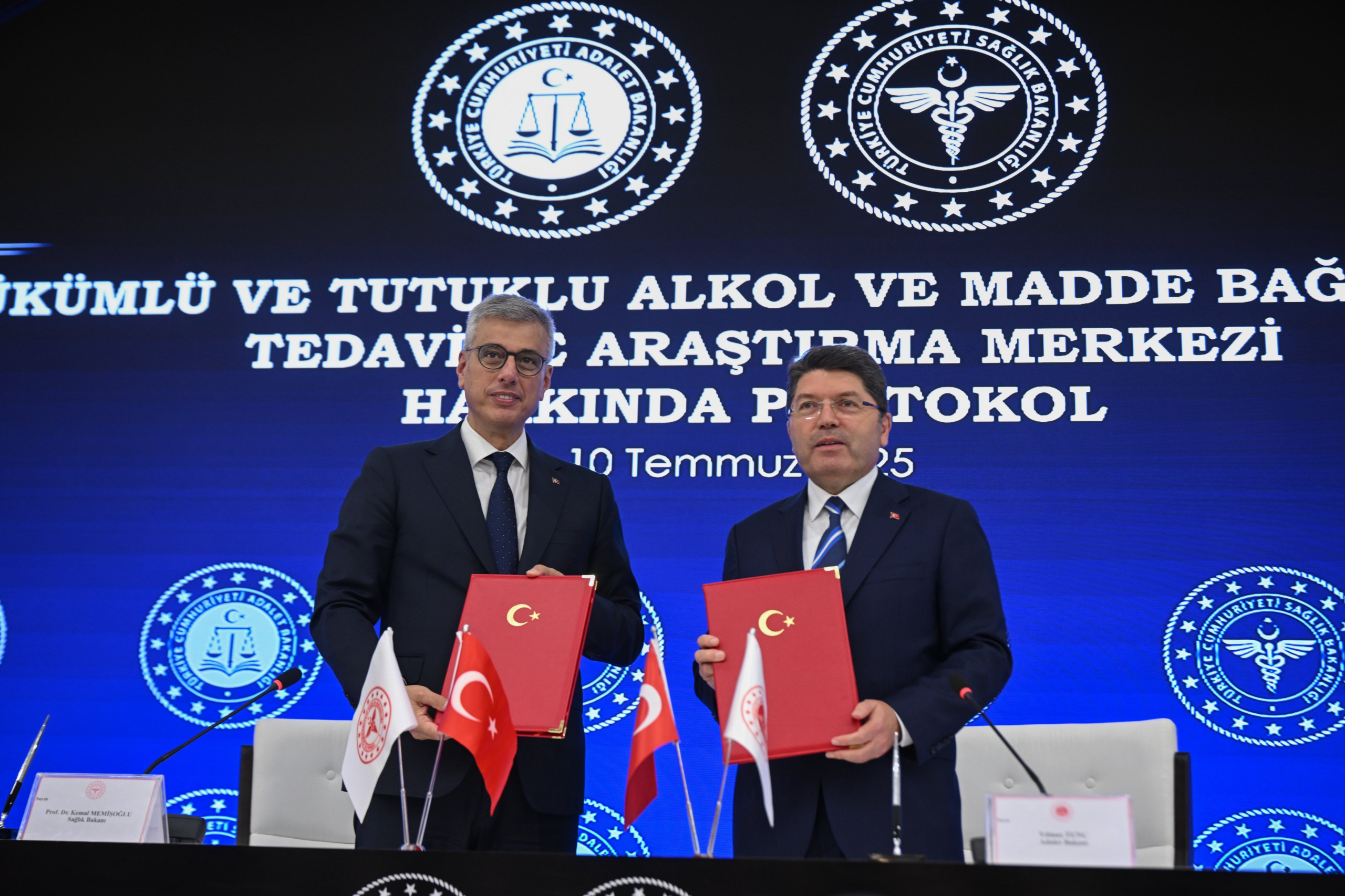 Bağımlılıkla Mücadelede Yeni Adım: Sağlık ve Adalet Bakanlıkları Arasında AMATEM Protokolü İmzalandı
