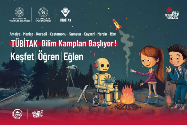 TÜBİTAK 2025 Lise Öğrencileri Bilim Kampları İçin Başvurular Başladı!