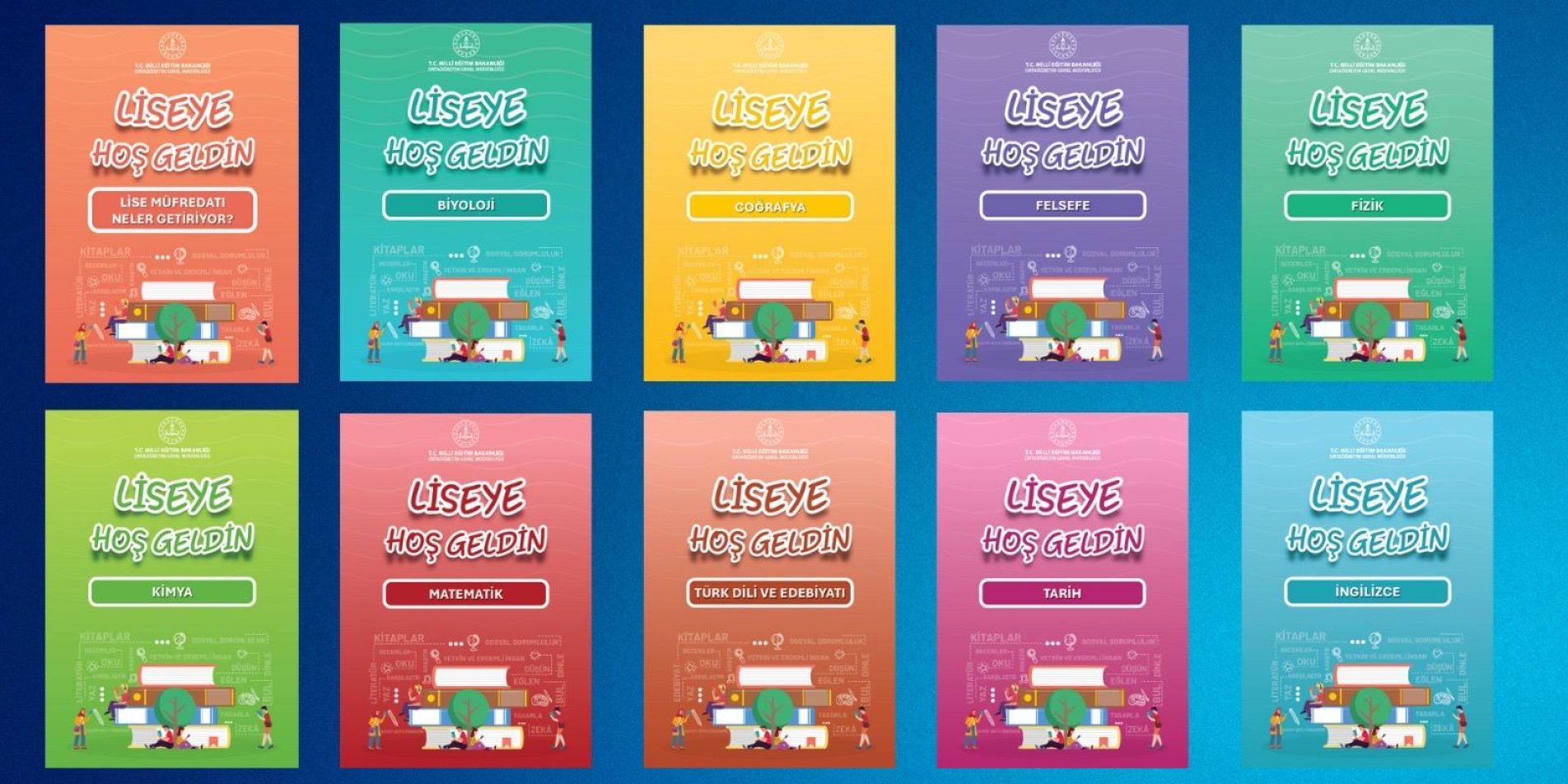 MEB’den 9. Sınıf Öğrencilerine “Liseye Hoş Geldin” Kitapları