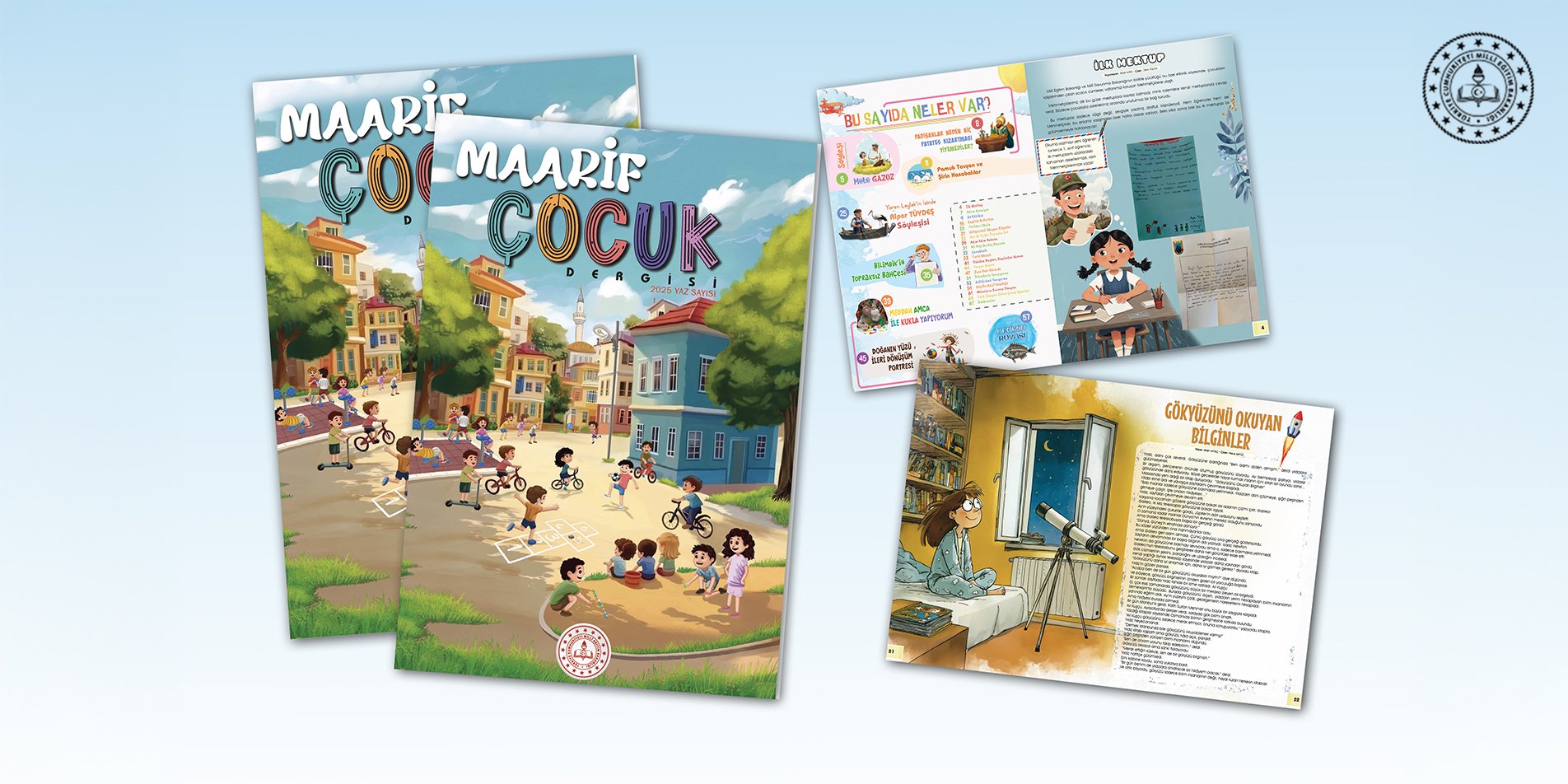 Maarif Çocuk Dergisinin Yaz Sayısı Yayımlandı