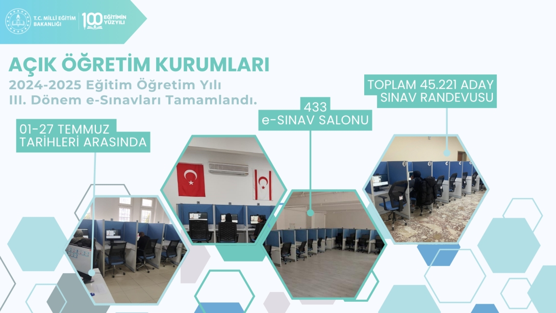 Açık Öğretim e-Sınavları Tamamlandı: 81 İlde 45 Bini Aşkın Aday Katıldı