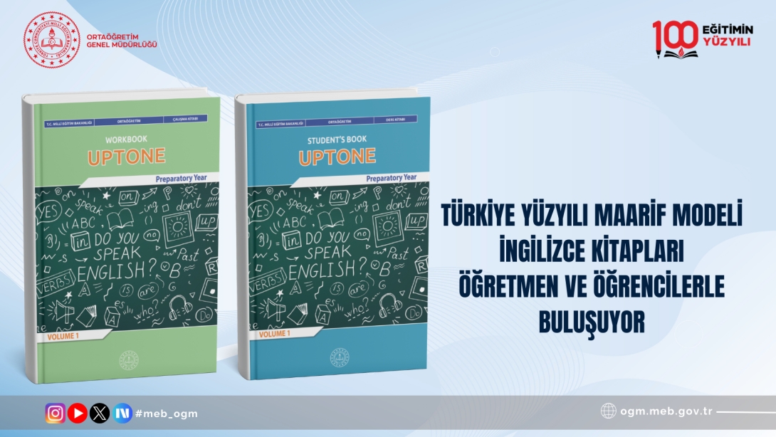 MEB’den Yeni İngilizce Kitapları: "Uptone" ve "Waymark" EBA’da Yayında