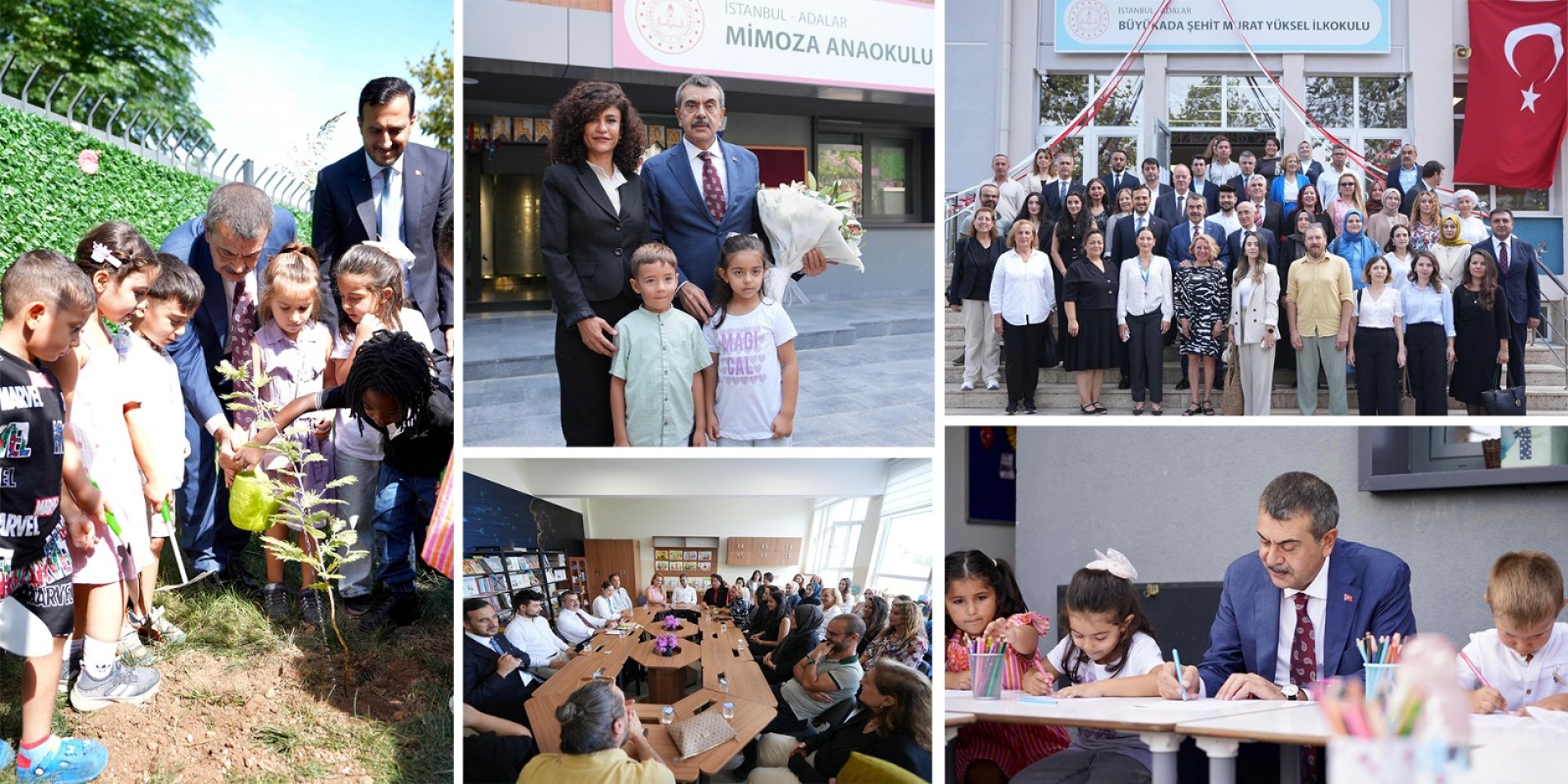 Bakan Tekin, İstanbul’da Öğretmen ve Öğrencilerle Buluştu