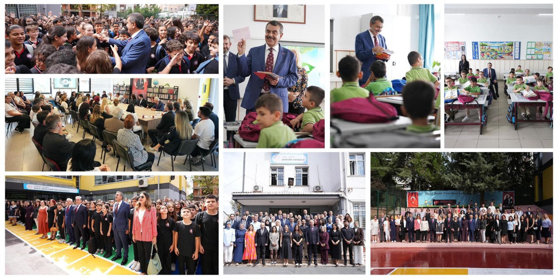 Bakan Tekin'den Atatürk İlkokulu Öğrencilerine Unutulmayacak Hatıra