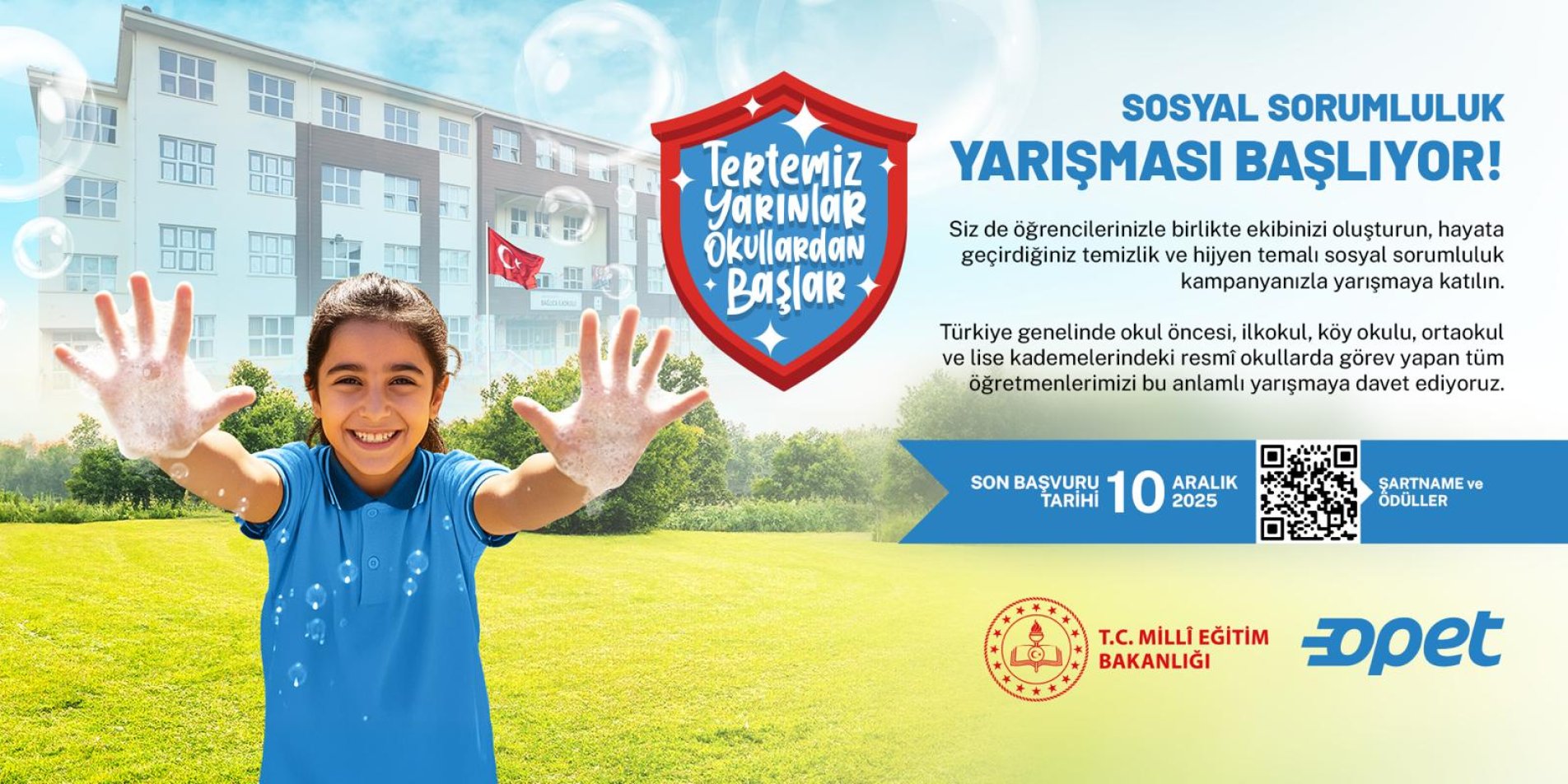 MEB'den "Tertemiz Yarınlar Okullarda Başlar" Projesi Kapsamında Yarışma