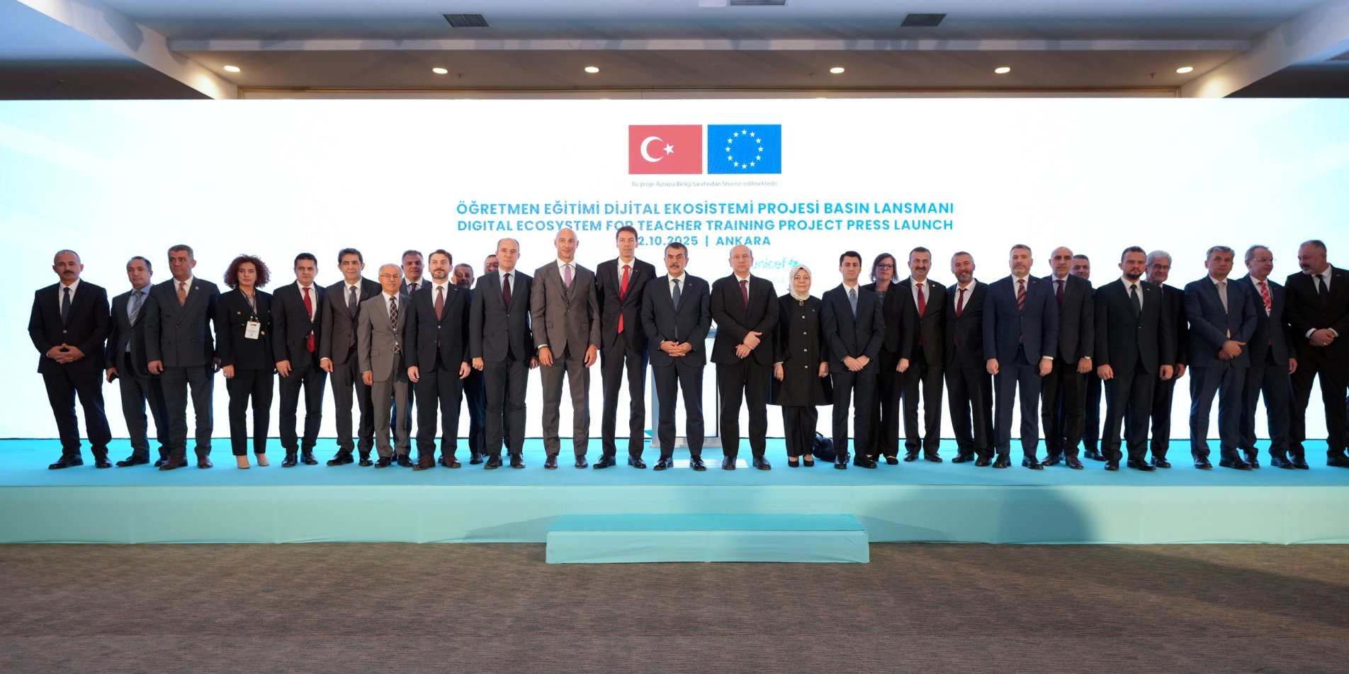 Bakan Tekin, "Öğretmen Eğitimi Dijital Ekosistemi" Projesi Tanıtım Programına Katıldı