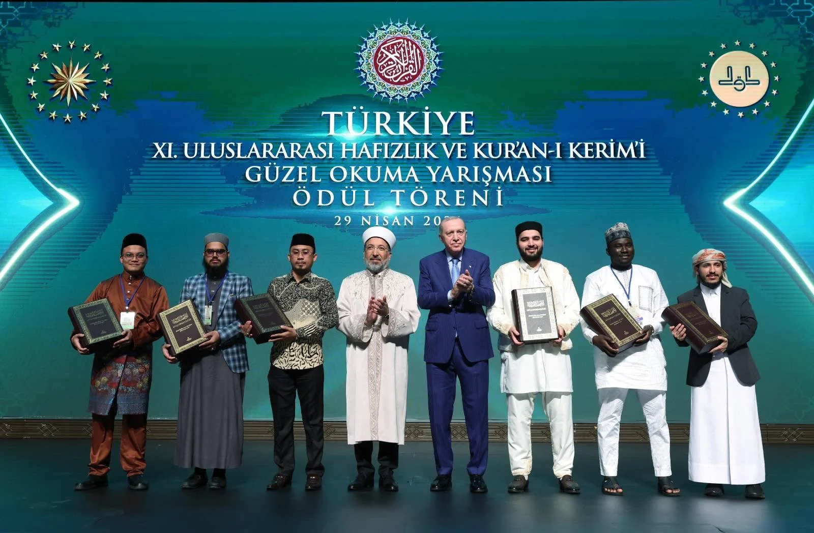 Cumhurbaşkanı Erdoğan, 11. Uluslararası Kur’an-ı Kerim’i Güzel Okuma Yarışması Ödül Töreni’nde konuştu