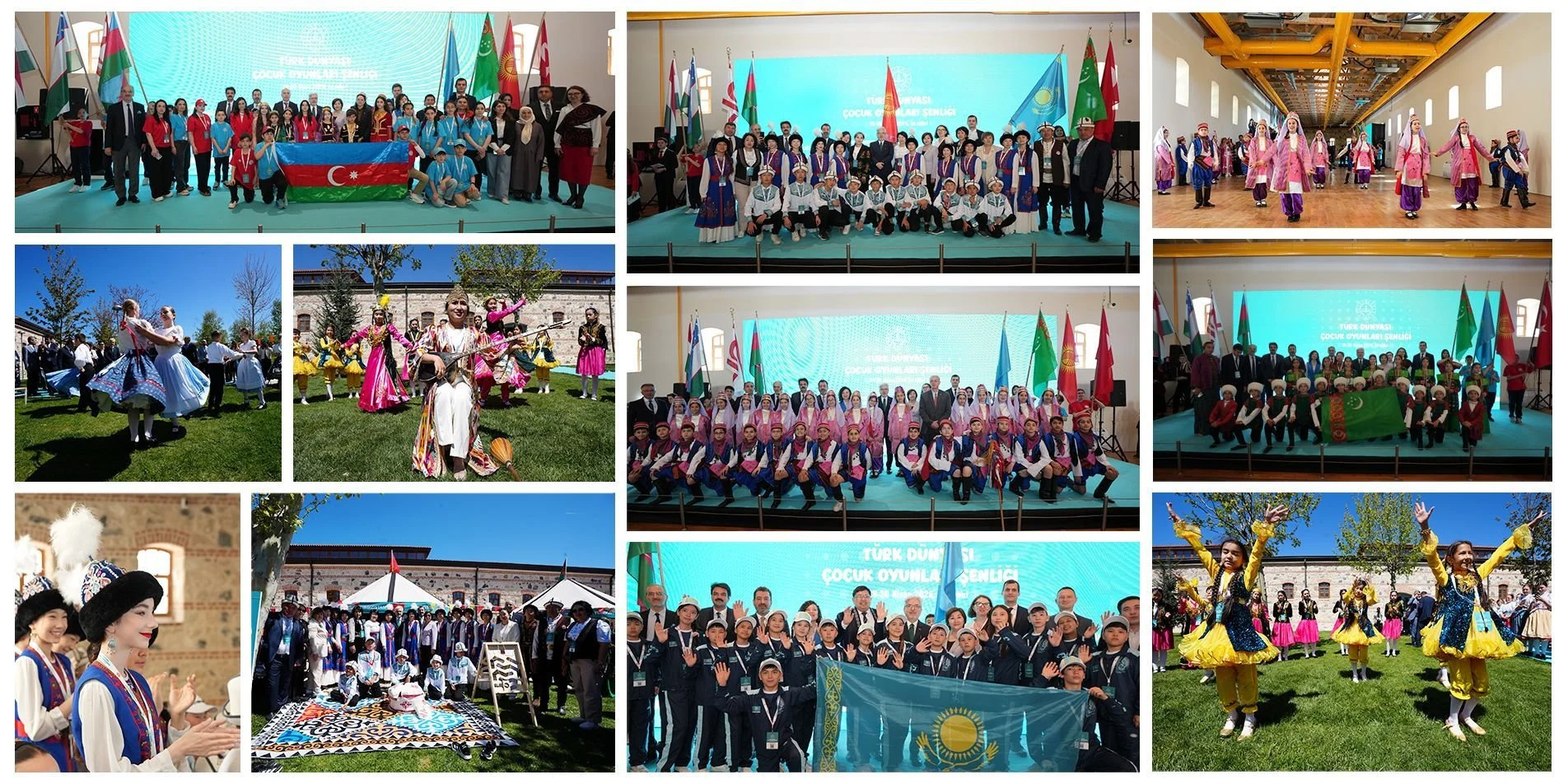 "Türk Dünyası Çocuk Oyunları Şenliği", İstanbul’da Başladı