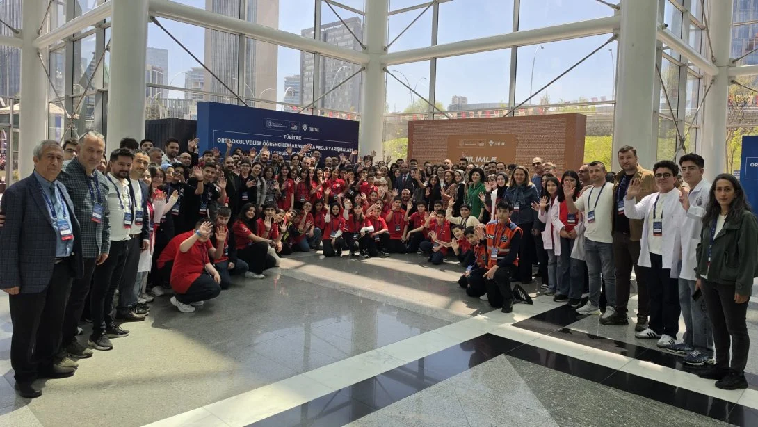 TÜBİTAK 2204 A ve B Türkiye Finalleri Ankara’da: BİLSEM Öğrencileri Projeleriyle Göz Doldurdu