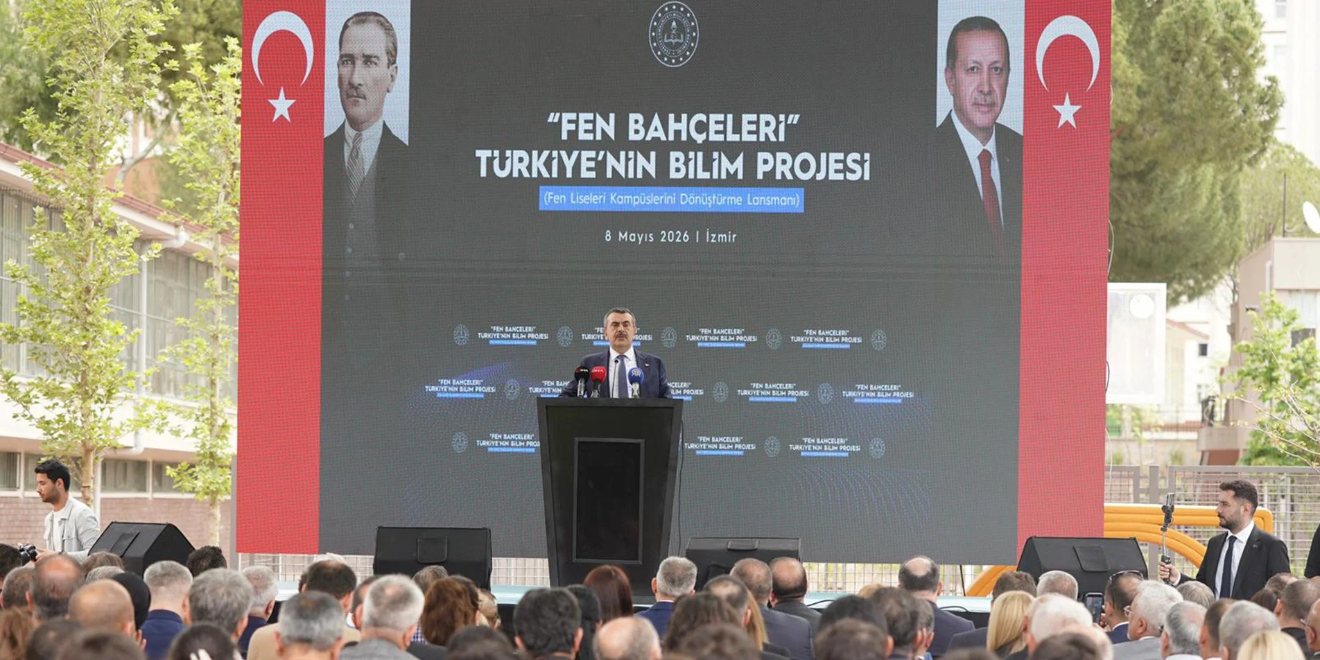 Bakan Tekin, "Fen Bahçeleri" Türkiye'nin Bilim Projesi Tanıtım Programında Konuştu