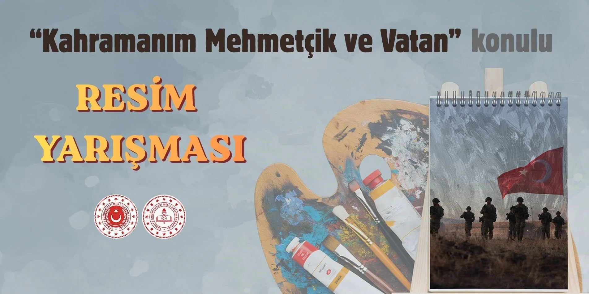 "Kahramanım Mehmetçik ve Vatan" Konulu Resim Yarışması Düzenlenecek