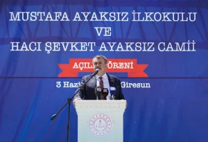 Bakan Tekin, Giresun’da Toplu Açılış Törenine Katıldı