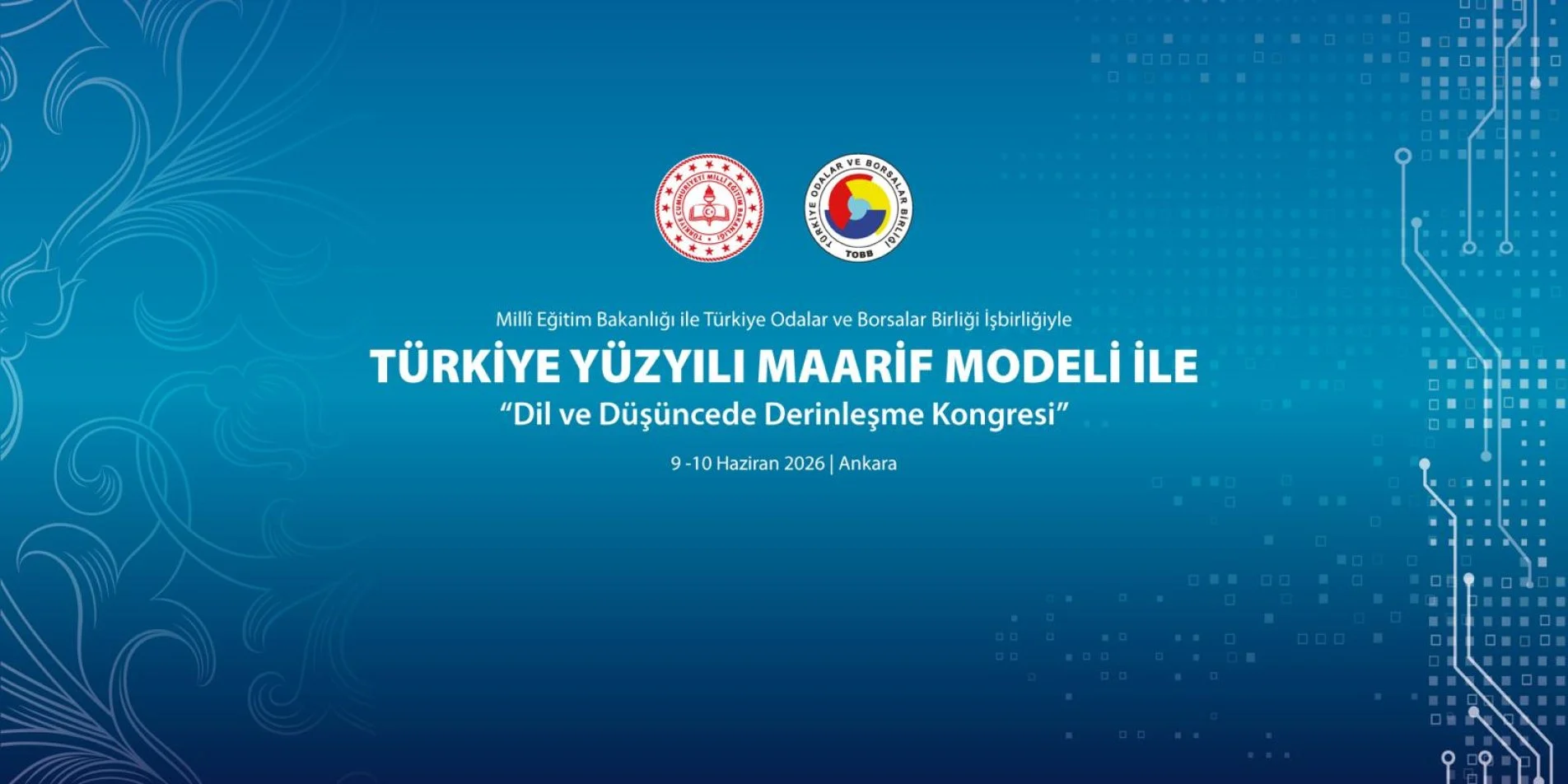 Türkiye Yüzyılı Maarif Modeli ile Dil ve Düşüncede Derinleşme Kongresi, Ankara'da Gerçekleştirilecek