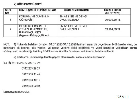 Danıştay 9 Sözleşmeli Personel Alım İlanı Danıştay 9 Sözleşmeli Personel Alım İlanı