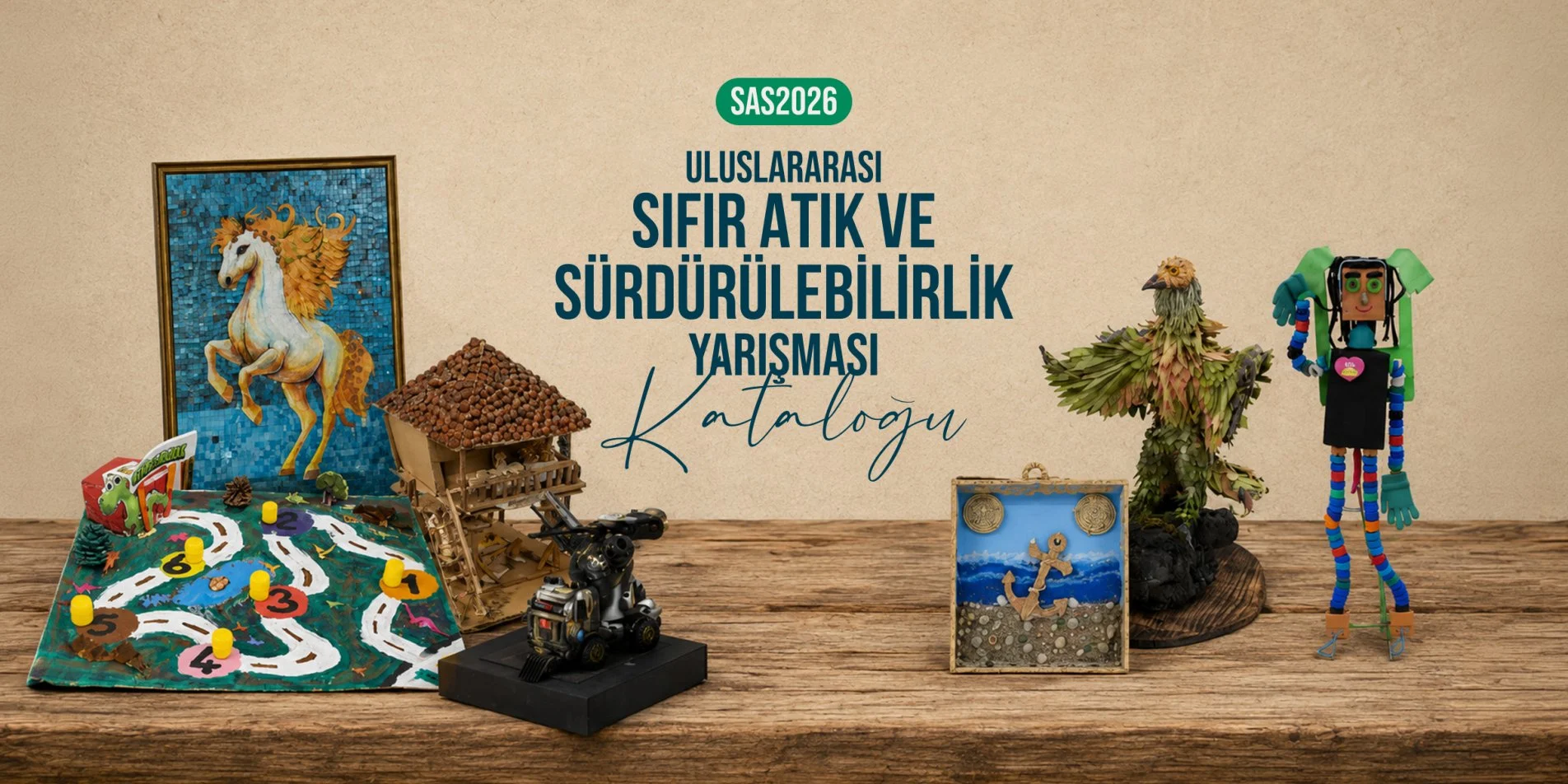 "Uluslararası Sıfır Atık ve Sürdürülebilirlik Yarışması" Kataloğu Yayımlandı