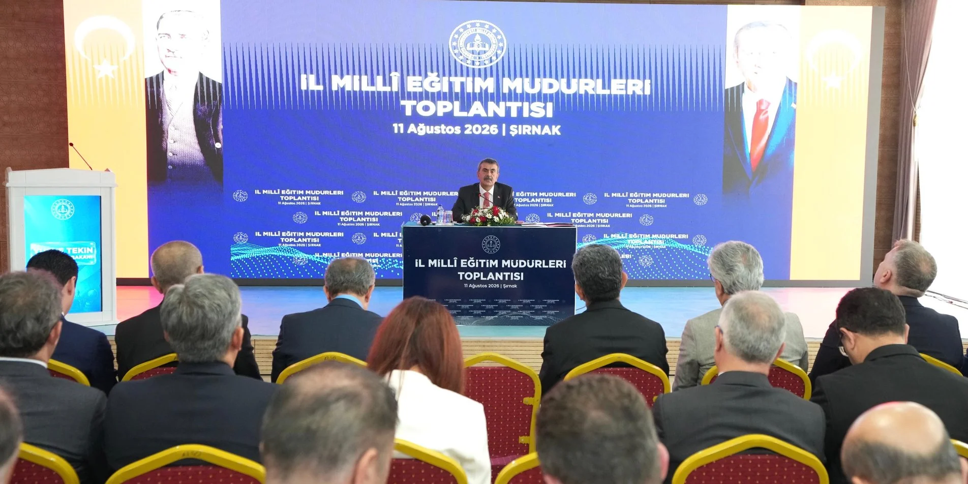 81 İlin Millî Eğitim Müdürü, Şırnak'ta Toplandı
