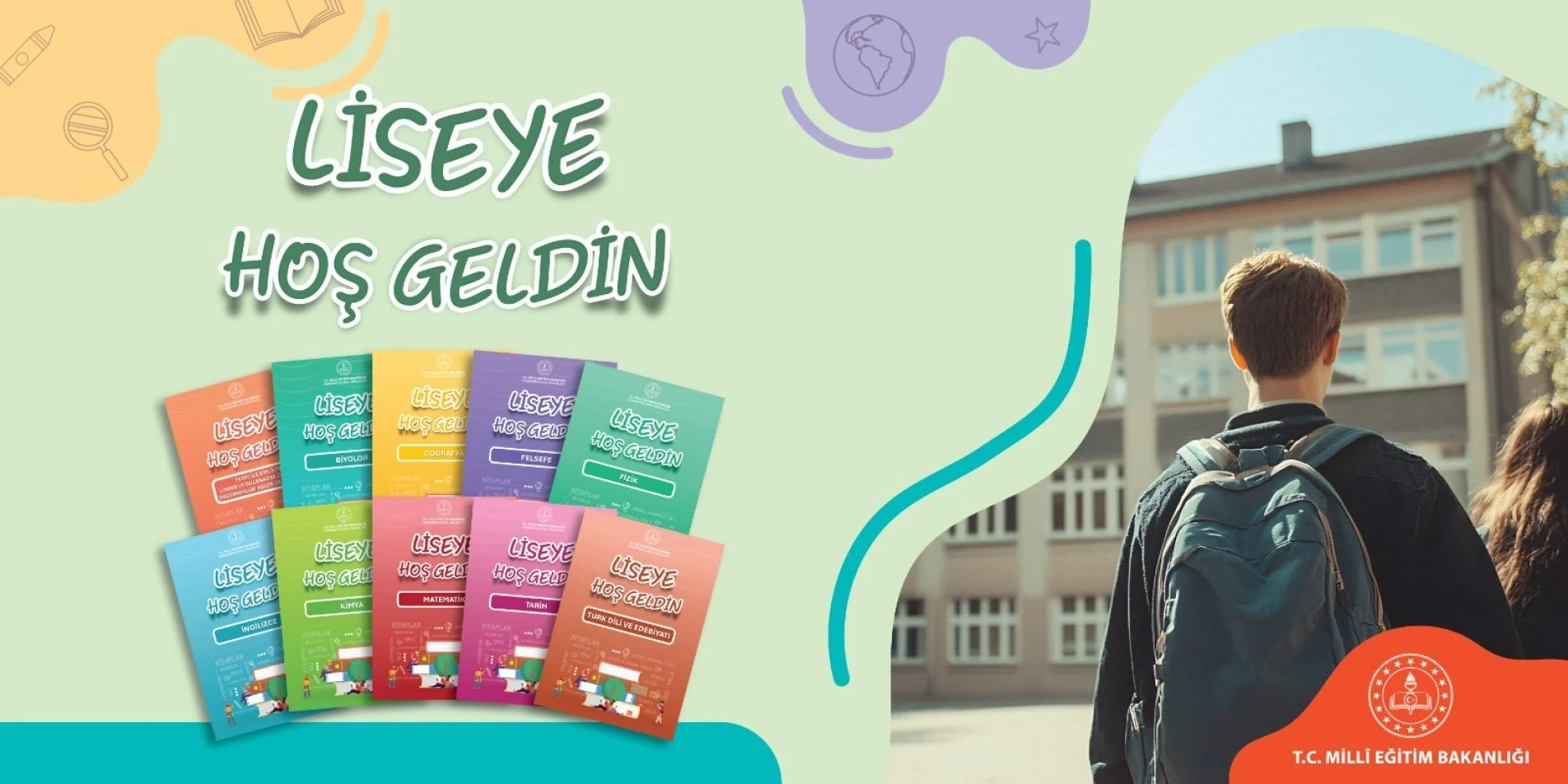 "Lise'ye Hoş Geldin" Kitap Seti Yayımlandı