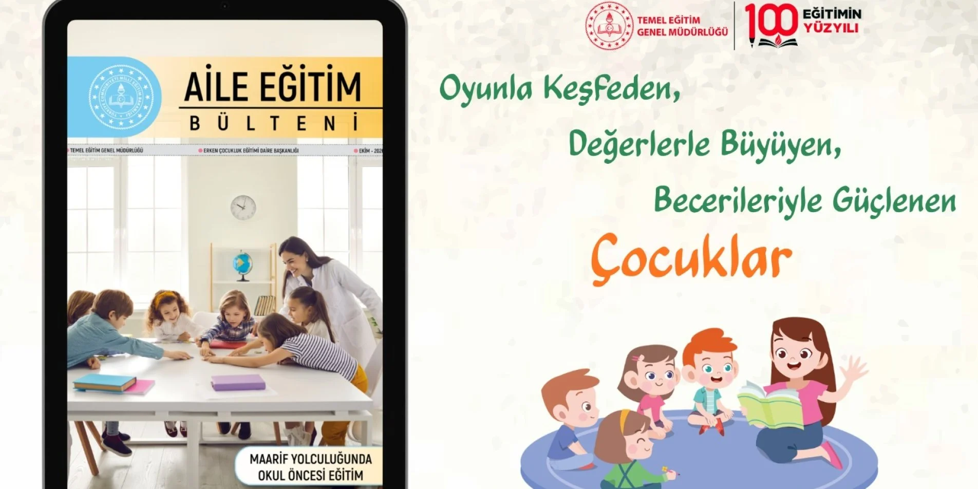 "Aile Eğitim Bülteni" Ekim Sayısı, Yayımlandı