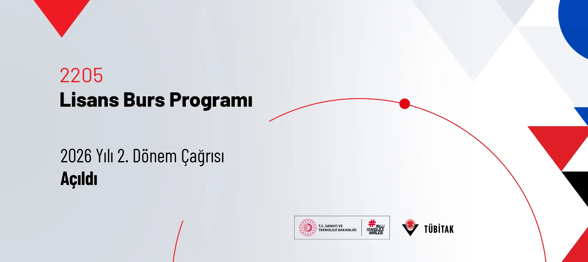 2205-Lisans Burs Programı 2026 Yılı 2. Dönem Çağrısı Açıldı