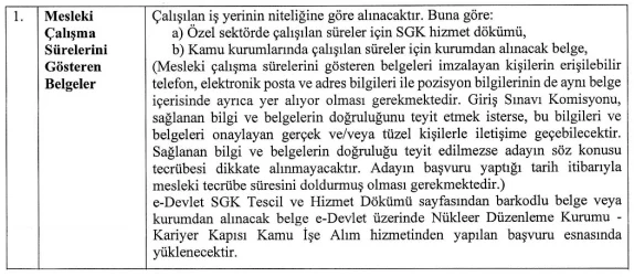 Nükleer Düzenleme Kurumu 8 Sözleşmeli Personel Alım İlanı